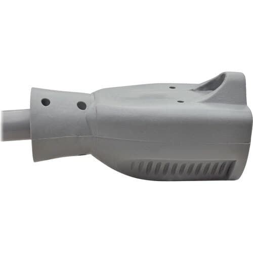 6FT HOSPITAL GRADE 5-15P/5-15R 15A 14AWG GRAY POWER EXTENSION CORD