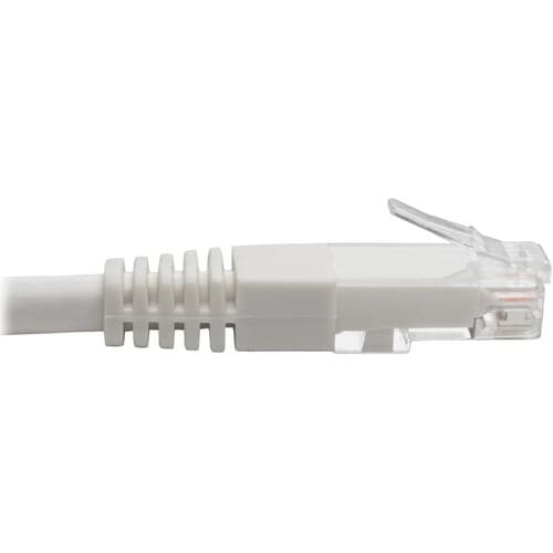 2FT CAT6 WHITE GIGABIT MOLDED RJ45 M/M 24 AWGPATCH CABLE 550MHZ