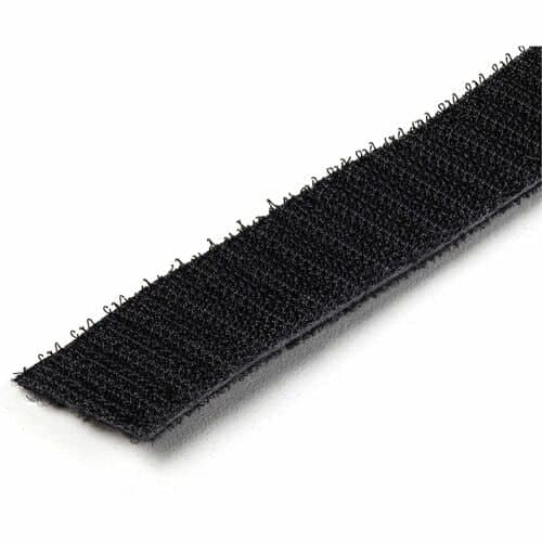 100FT HOOK AND LOOP ROLL CABLE TIE FASTENER STRAPS REUSABLE WRAP