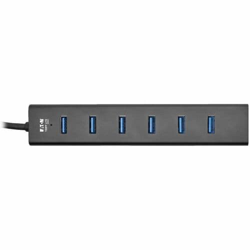 7PORT USB 3.0 SUPERSPEED HUB SPLITTER PORTABLE ALUMINUM 5GBPS