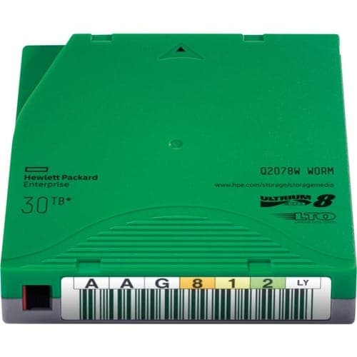 LTO-8 ULTRIUM 30 TB WORM DATA CART WRITE ONCE PL-7A