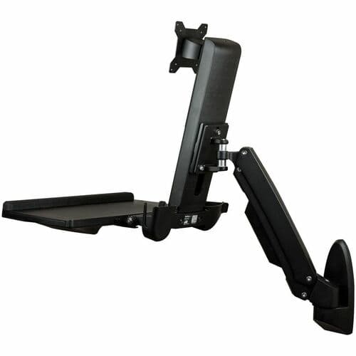 WALL MOUNT WORKSTATION STANDING DESK HEIGHT ADJUSTABLE MONITOR