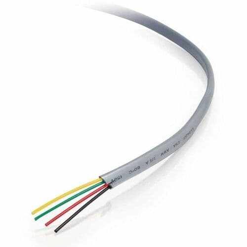 500FT 28AWG MODULAR BULK 4CONDUCTOR SILVER SATIN