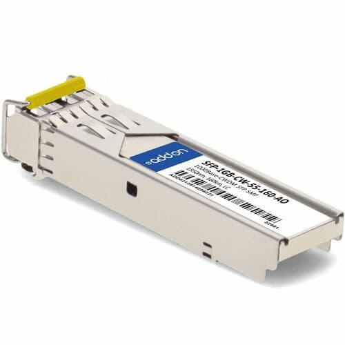 MSA  TAA COMPLIANT XCVR 1G-CWDM LC 1550NM 160KM 0-70C SFP