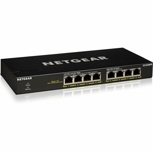 8PORT GIG UNMANAGED POE+ WITH FLEXPOE