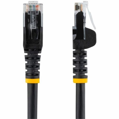 6FT BLACK 10 PACK CAT6 CABLE SNAGLESS RJ45 UTP PATCH CABLE CORD