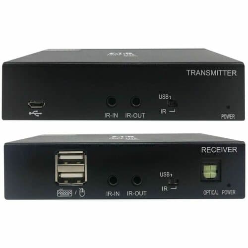 HDMI OVER CAT6 EXTENDER KIT W/ KVM SUPPORT 4K60HZ USB/IR POC TAA
