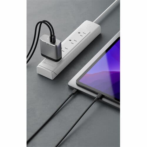 ALOGIC 2X68 RAPID POWER 68W GAN CHARGER - SPACE GREY