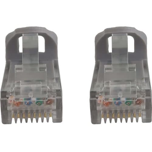 100FT CAT6A ENET CABLE SNAGLESS MOLDED UTP 10G POE M/M GRAY