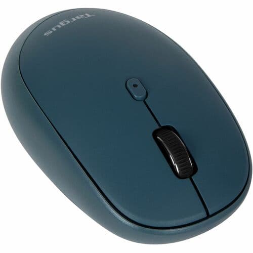 MIDSIZE COMFORT MULTI-DEVICE ANTIMICROBIAL WIRELESS MOUSE BLUE