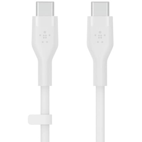 SILICONE USB-C TO USB-C 2.0 3M BLK