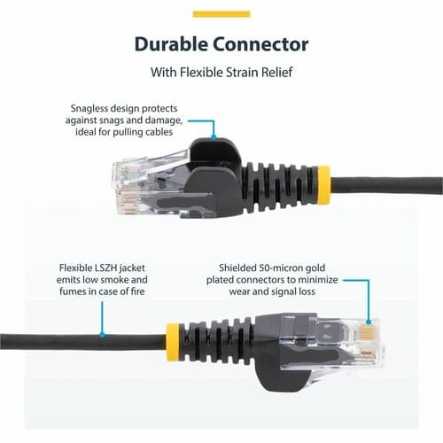 SLIM CAT6 CABLE PURPLE LSZH SLIM SNAGLESS RJ45 UTP PATCH CABLE