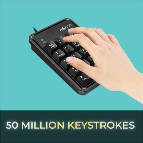 MECHANICAL NUMERIC KEYPAD CHERRY RED MECHANICAL SWITCHES