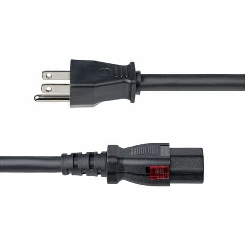 15FT COMPUTER POWER CORD TAA NEMA 5-15P TO LOCKING C13 125V 15A