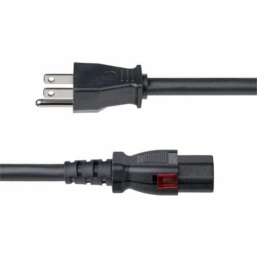 10FT COMPUTER POWER CORD TAA NEMA 5-15P TO LOCKING C13 125V 15A