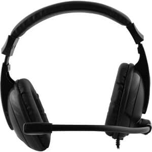 MULTIMEDIA HEADSET W/MICROPHONE 3.5MM CONN INLINE VOL CONTROL