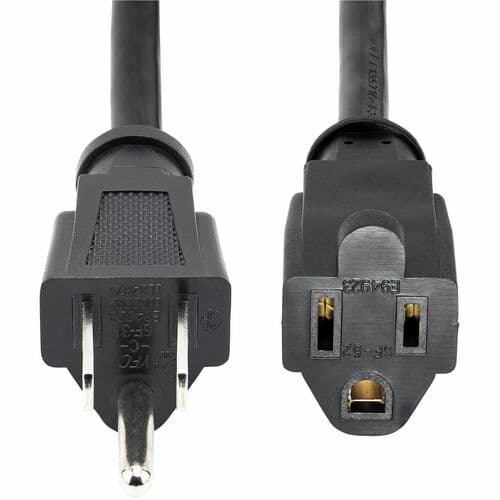 15FT POWER EXTENSION CORD NEMA 5-15R TO 5-15P COMPUTER POWER CORD