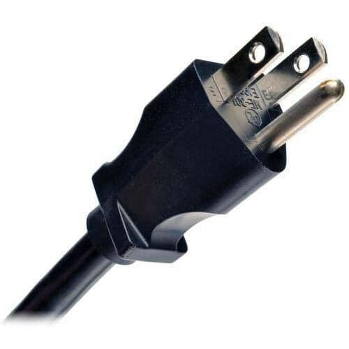 4 OUTLET POWER STRIP VERTICAL 6 FT CORD METAL 120V 15A 5-15P