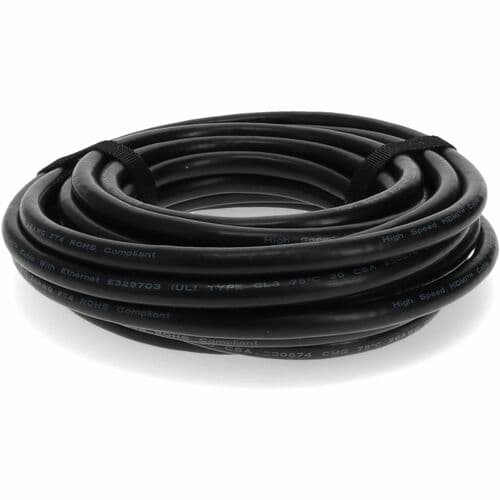 25FT HDMI M/M BLACK CABLE
