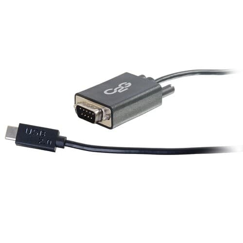 USB-C TO DB9 SERIAL RS232 ADAPTER CABLE