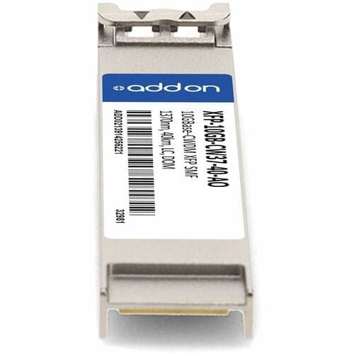 MSA AND TAA COMPLIANT XCVR 10G-CWDM 1370NM 40KM 0-70C