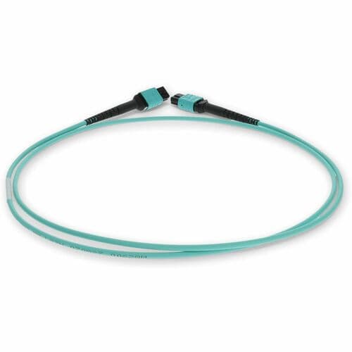 9M MPO F/F OM3 AQUA FIBER UPC CROSSOVER PATCH CABLE