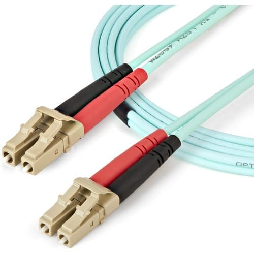 5M MULTIMODE FIBER OPTIC CABLE OM3 LC/LC 50/125 LSZH FIBER CABLE
