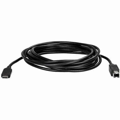 10FT USB C TO USB B PRINT CABLE USB 2.0 USB-C TO USB-B PRINTER CORD