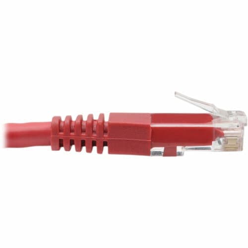 100FT CAT6 CAT5 PATCH CABLE RJ45 GIGABIT MOLDED M/M 550MHZ RED