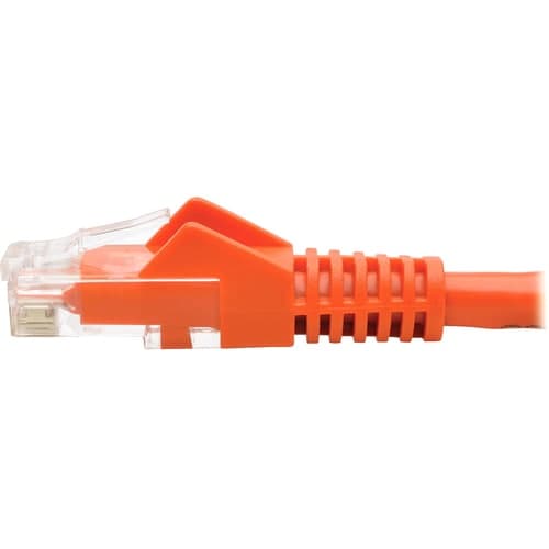 35FT CAT6 ORANGE UTP GIGABIT SNAGLESS MOLDED MM RJ45 PATCH CABLE
