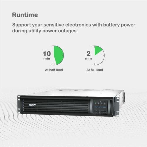 SMART UPS 3000VA LCD RM 2U 120V WITH SMARTCONNECT