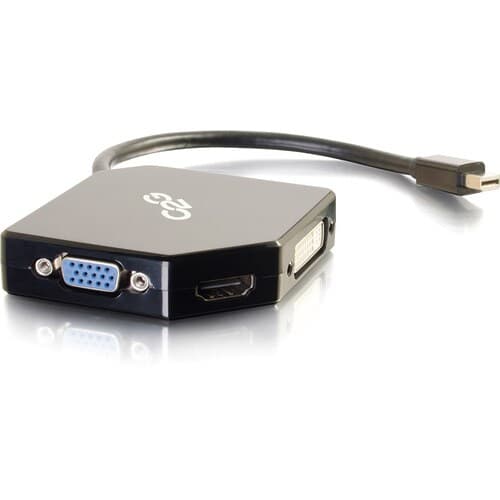 MINIDISPLAYPORT TO HDMI/DVI/VGA ADAPTER