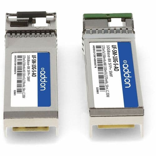 ADDON MSA AND TAA COMP XCVR 1 PAIR TAA 10G-BX LC 10KM SMF SFP+