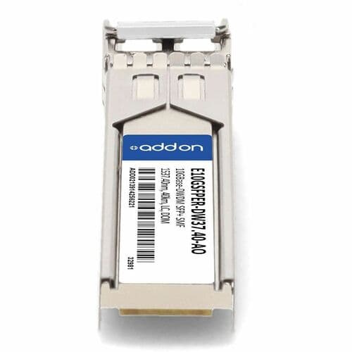 INTEL E10GSFPER-DW37.40 COMP TAA DWDM LC 1537.40NM 40KM 0 TO 70C