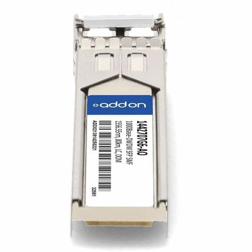 ADTRAN 1442707G6 COMP XCVR TAA 1G-DWDM LC 1556.55NM 80KM SFP