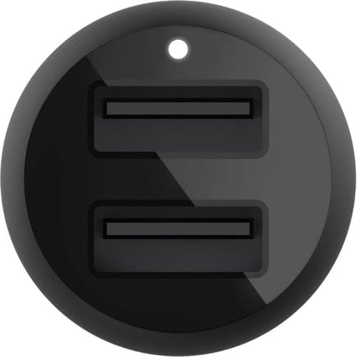 24W BOOST CHARGE DUAL USB-A CAR CHARGER