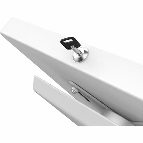 PREMIUM LARGE LOCKING FLOOR STAND KIOSK WHITE
