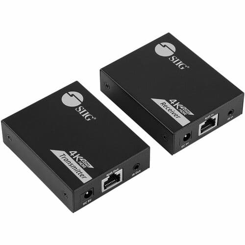 4K60HZ HDMI OVER CAT6 EXTENDER WITH LOOPOUT & IR 50M