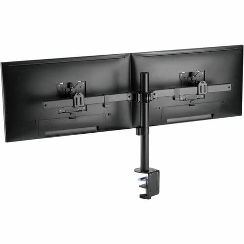 POLE MOUNT DUAL MONITOR MOUNT SUPPORTS UP TO TWO (2) 32IN DISPLAY