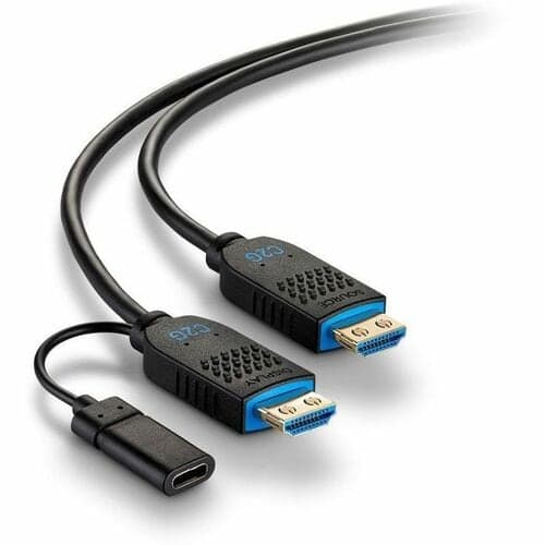 25FT C2G PERFORMANCE SERIES HDMI ACTIVE OPTICAL CABLE 4K PLENUM