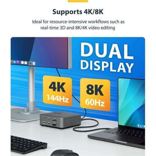 CERTIFIED THUNDERBOLT 5 CABLE 80GBPS/120GBPS/8K 60HZ/240W PD
