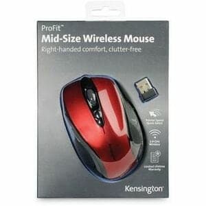 PRO FIT RED WIRELESS MOUSE