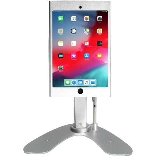 DUAL SECURITY KIOSK STAND WITH LOCKING CASE & CABLE FOR IPAD MINI