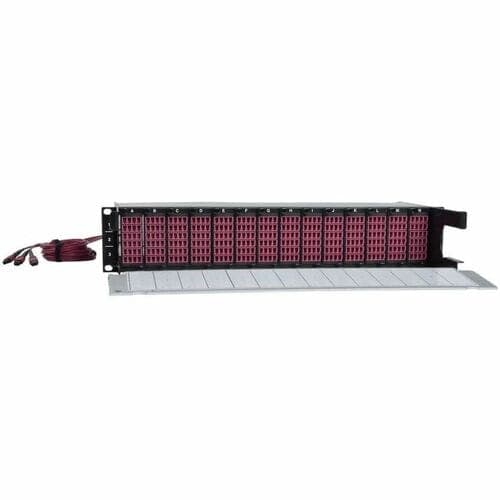 40GB-10GB PATCH PANEL 42 MTP 50/125 OM4 PRE-ASSEMBLED QSFP-60 LC