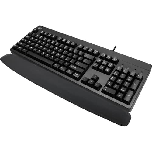 MEMORY FOAM KEYBOARD WRIST REST BLACK HIGH DENSITY MEMORY FOAM
