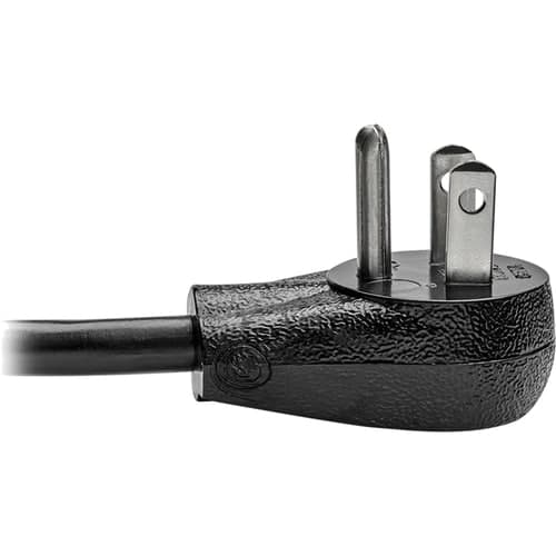 15FT RIGHT-ANGLE 5-15P TO C13 18AWG DESKTOP COMPUTER PWR CORD