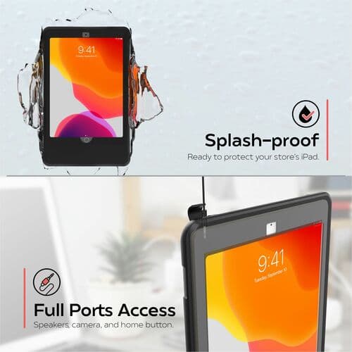 INDUCTIVE CHARGING CASE F/ IPAD 7TH/8TH GEN 10.2IN-10.5IN BLACK