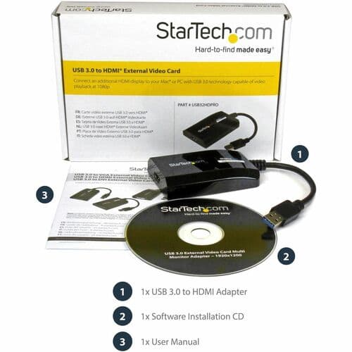 USB TO HDMI ADAPTER EXTERNAL DISPLAY VIDEO CONVERTER DONGLE