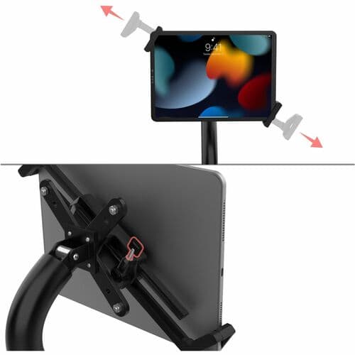 PREMIUM SECURITY SWAN NECK STAND FOR 7-14IN TABLETS