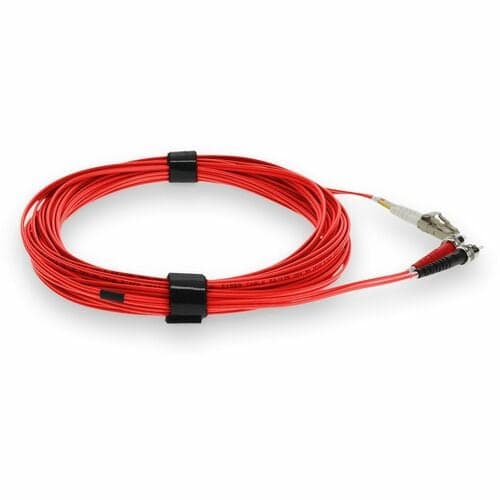 ADDON LC/ST M/M PATCH CBL 3M RED OM4 DUPLEX FIBER OFNR